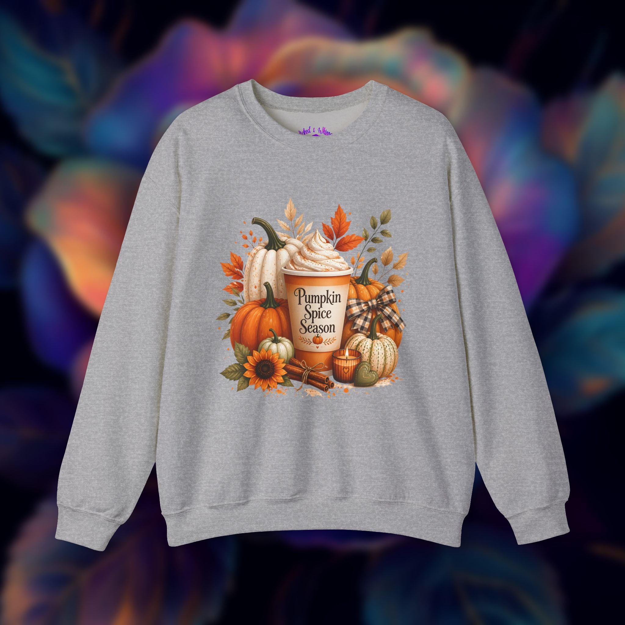 Pumpkin Spice Season Graphic Sweatshirt