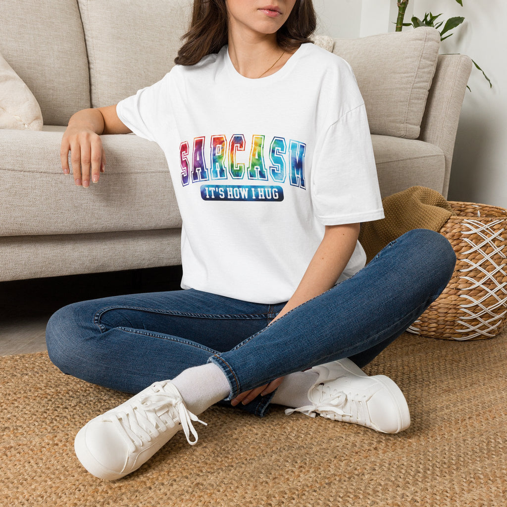 “Sarcasm: It’s How I Hug” Funny Graphic Tee