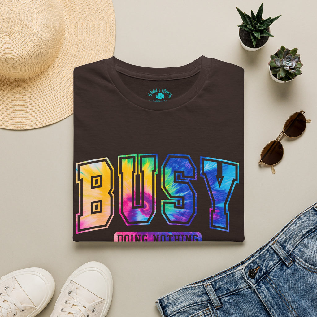 Busy Doing Nothing Graphic T-shirt