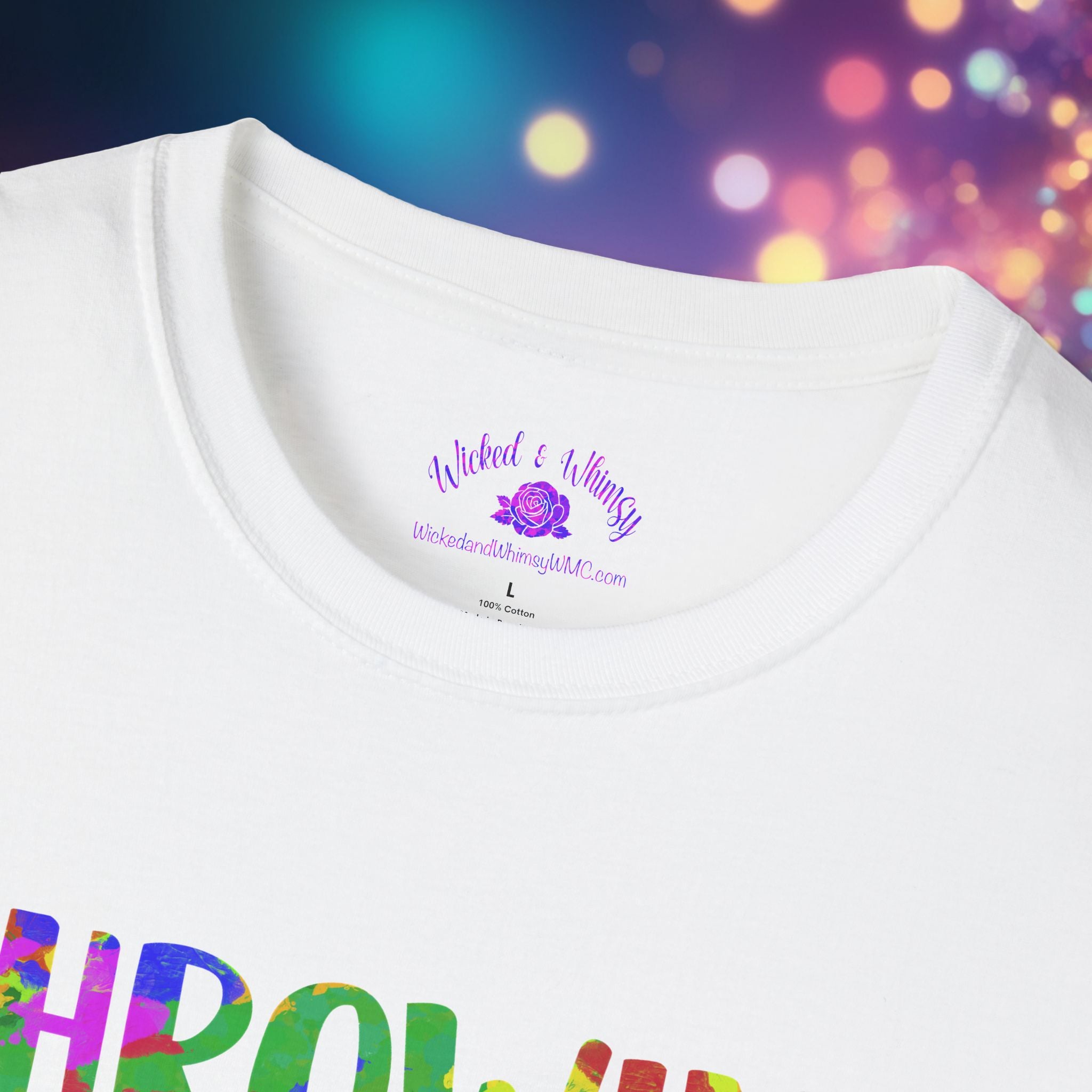 Throwing Sarcasm Around Like Confetti Graphic Tee