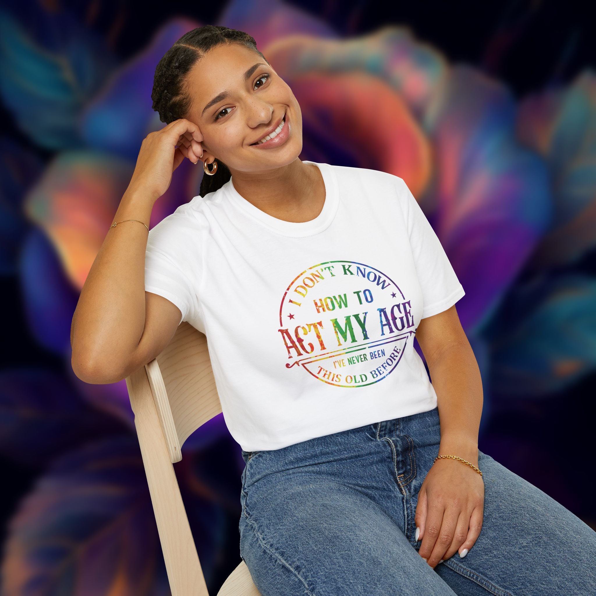 "I Don't Know How to Act My Age" Graphic Tee