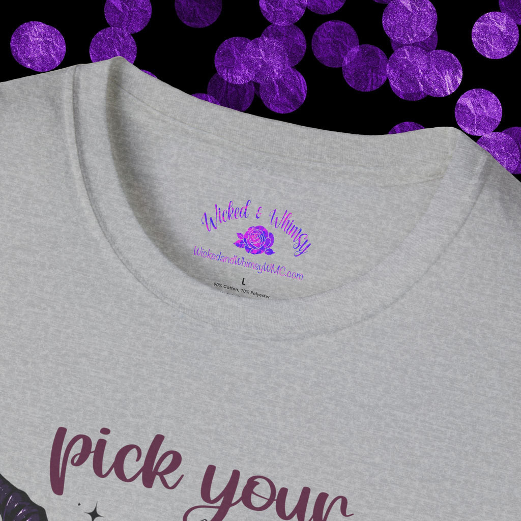 Pick Your Poison Gothic Halloween Tee