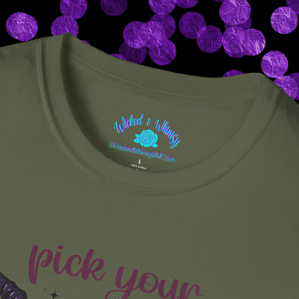 Pick Your Poison Gothic Halloween Tee