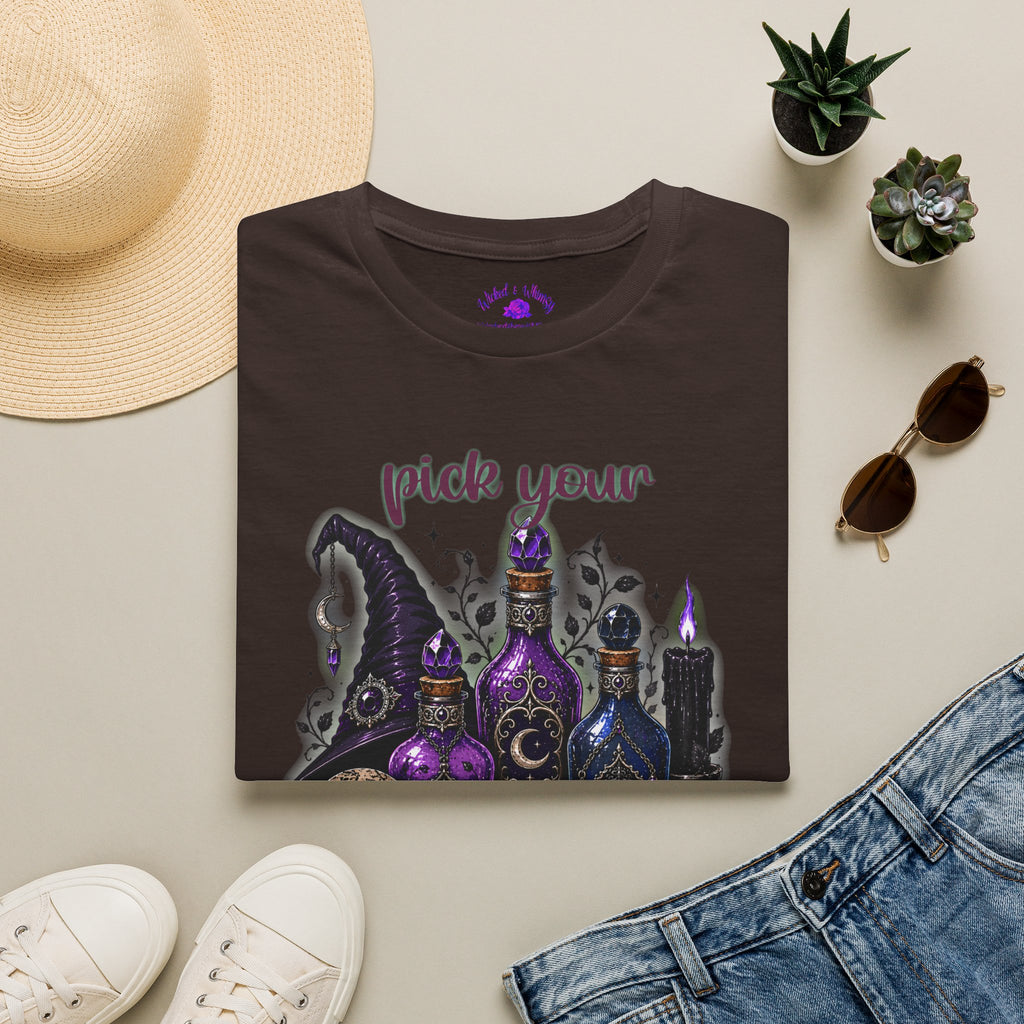 Pick Your Poison Gothic Halloween Tee