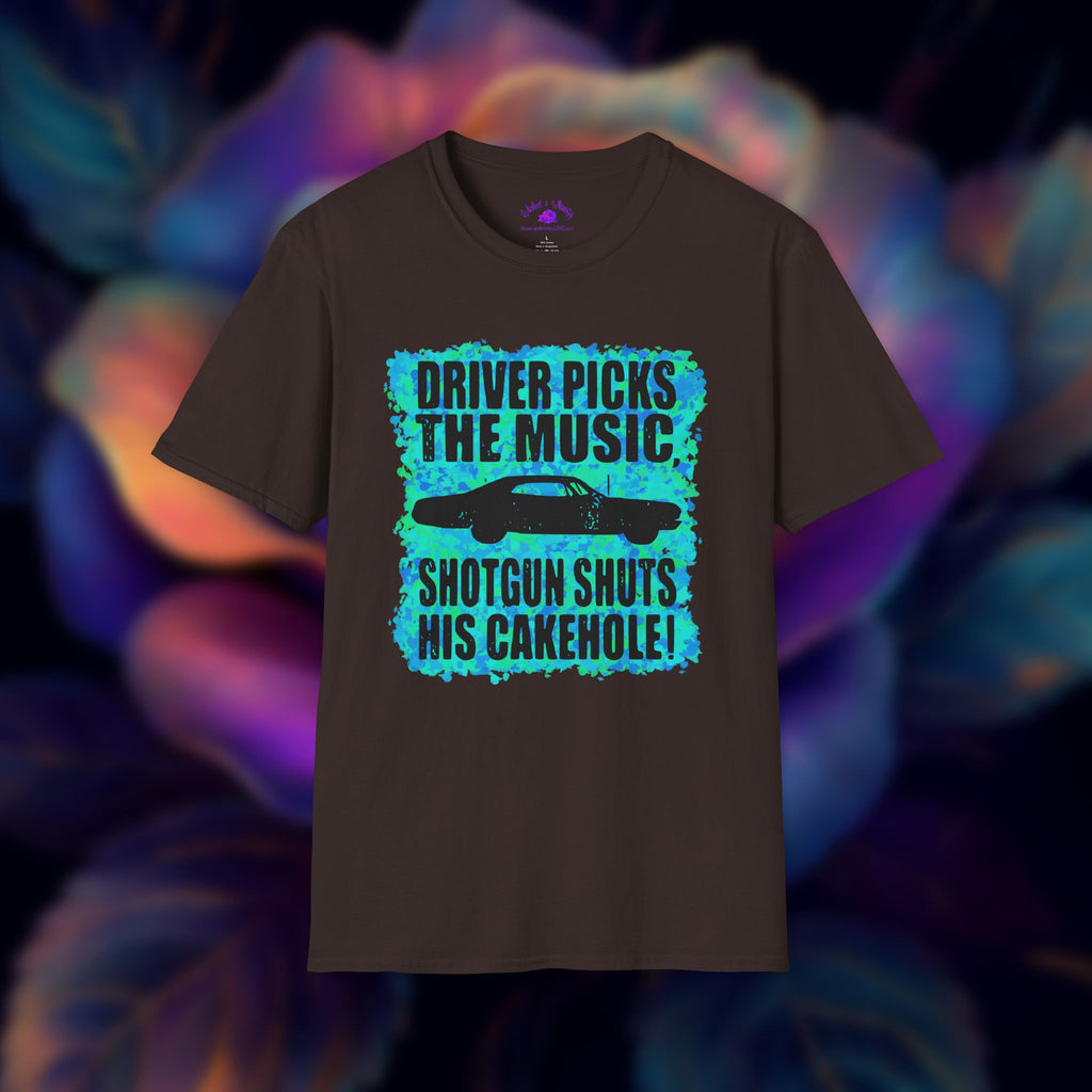 Driver Picks The Music … Grapic Tee