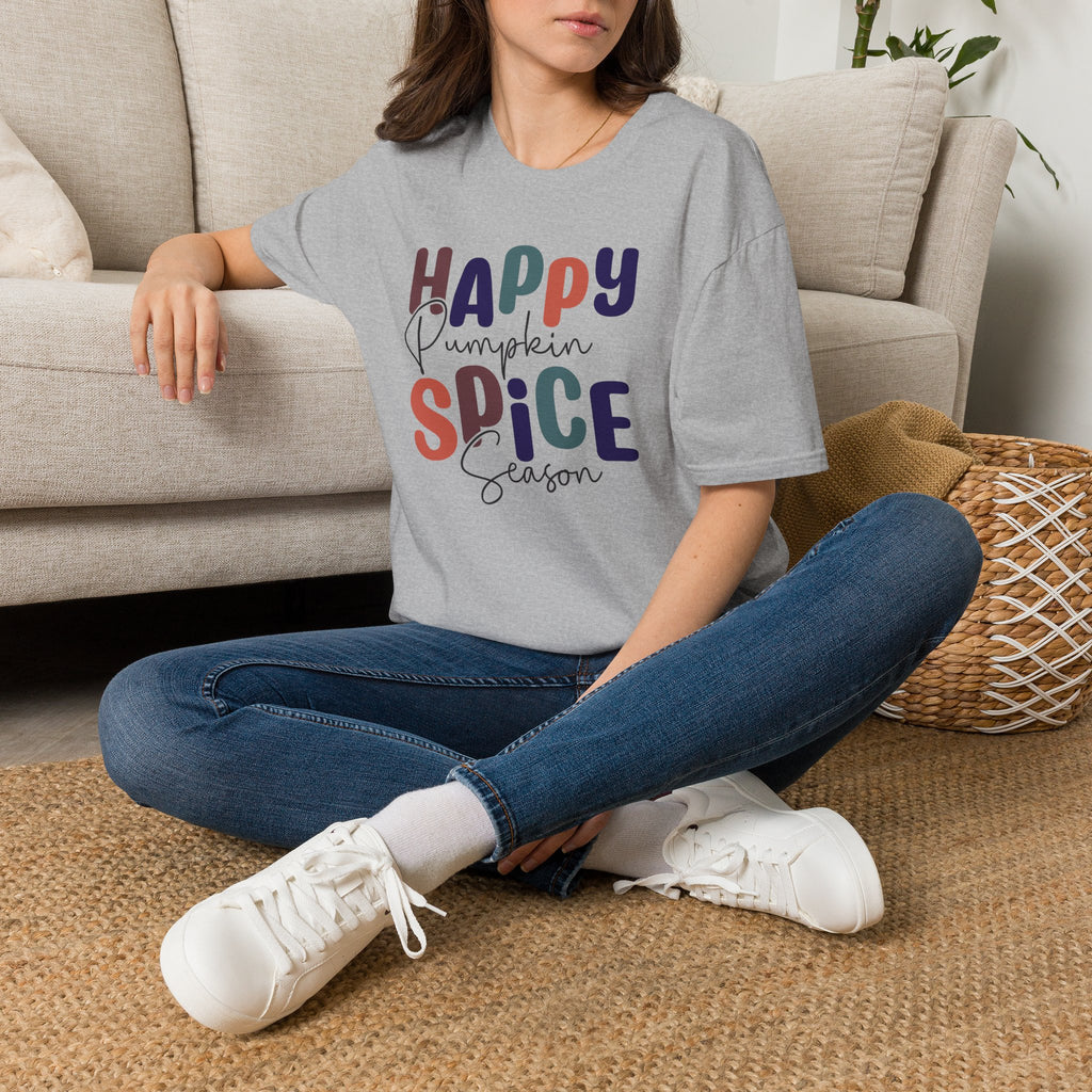Happy Pumpkin Spice Season — Cozy Fall Graphic Tee