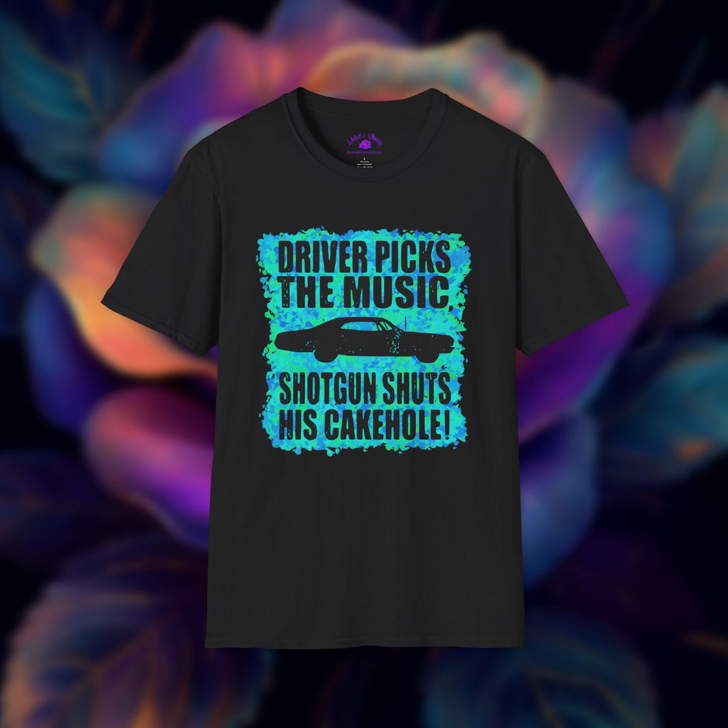 Driver Picks The Music … Grapic Tee