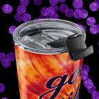 20oz Tumbler - Tie-Dye "Good Vibes Only" Insulated Travel Cup