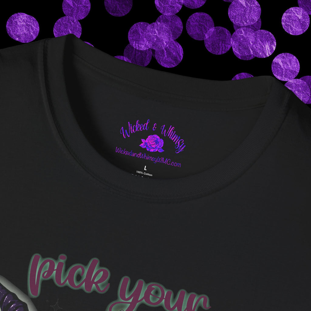Pick Your Poison Gothic Halloween Tee