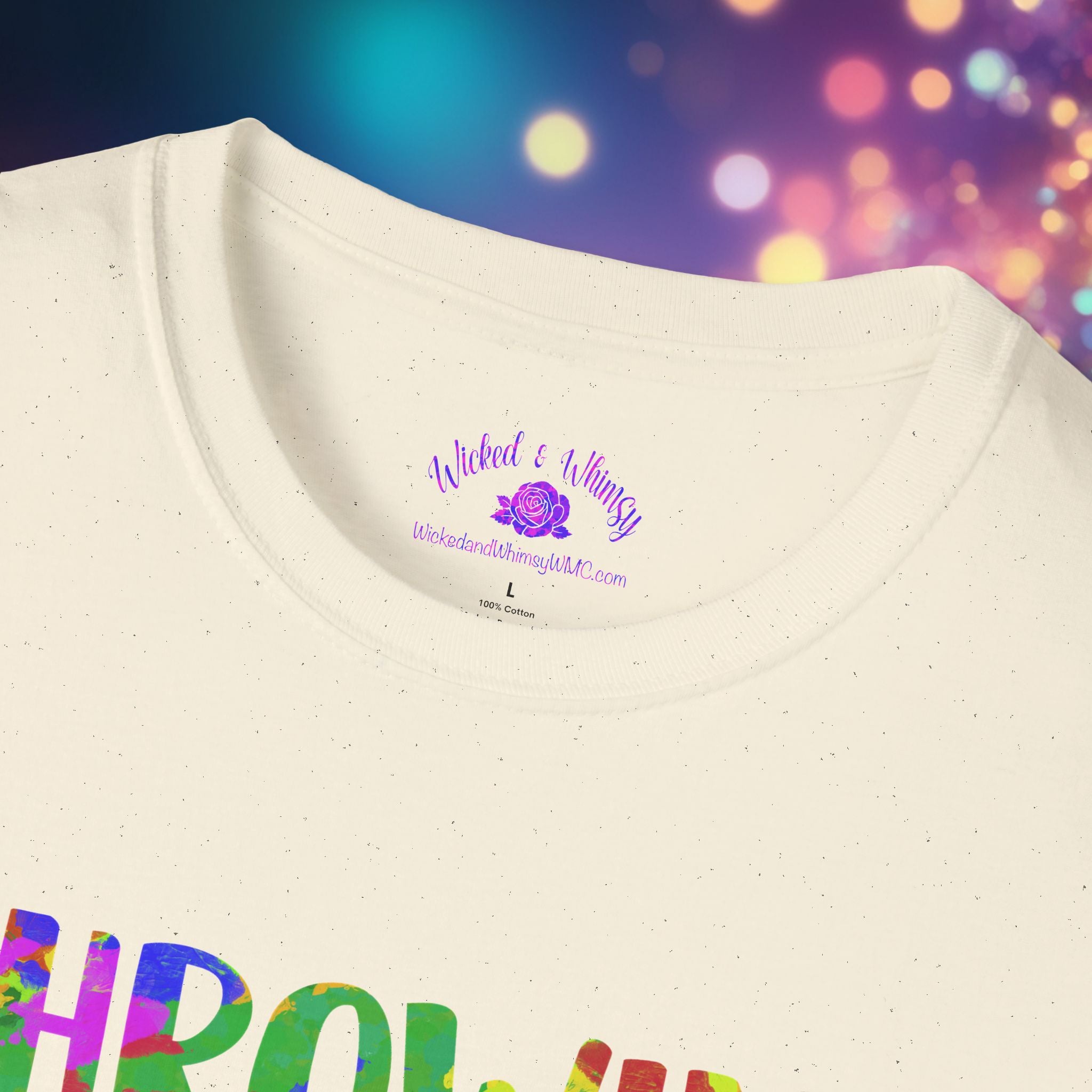 Throwing Sarcasm Around Like Confetti Graphic Tee