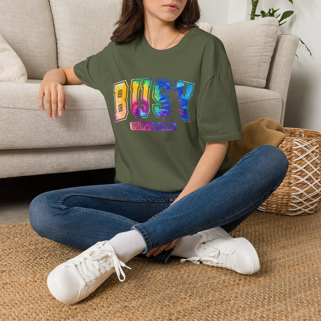 Busy Doing Nothing Graphic T-shirt
