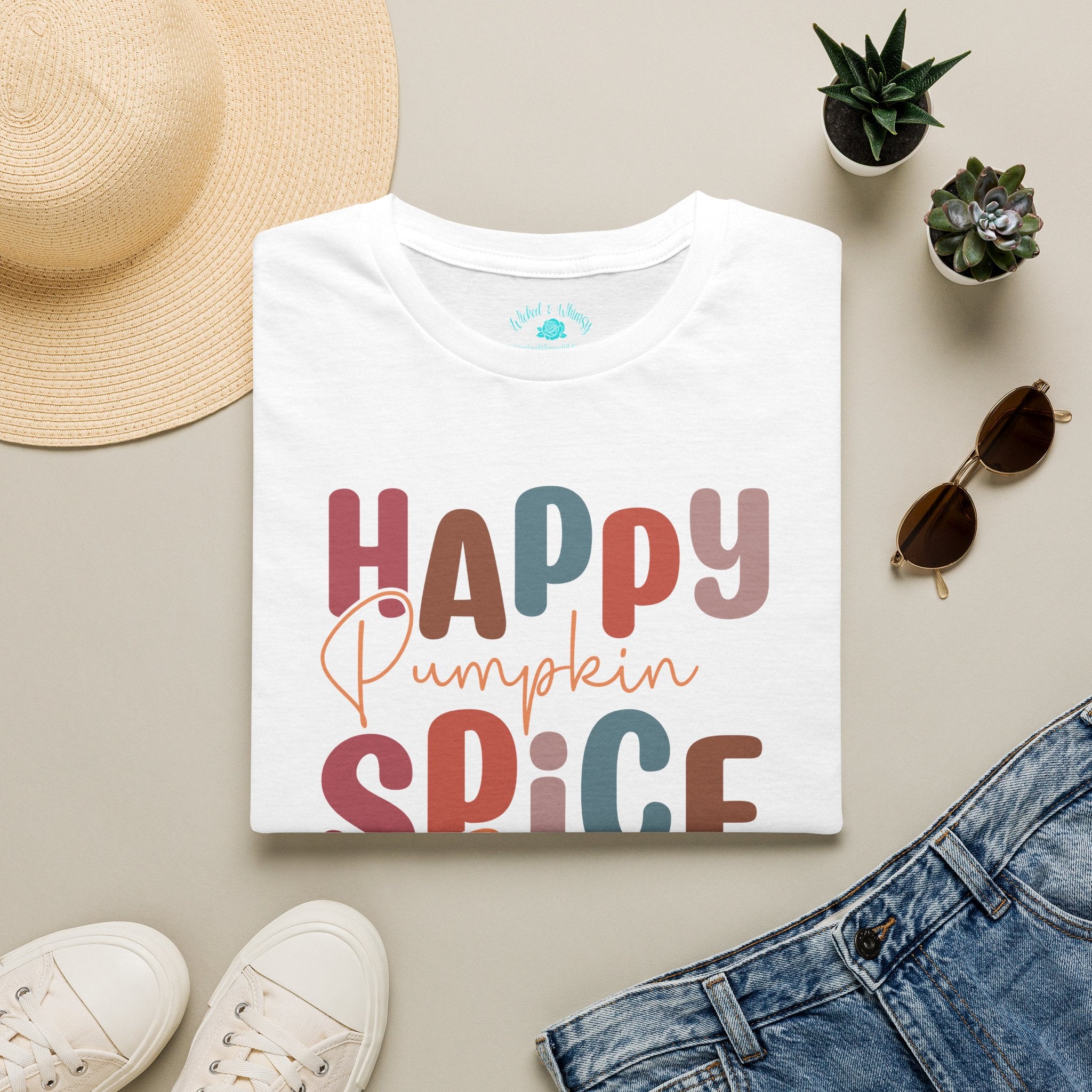 Happy Pumpkin Spice Season — Cozy Fall Graphic Tee