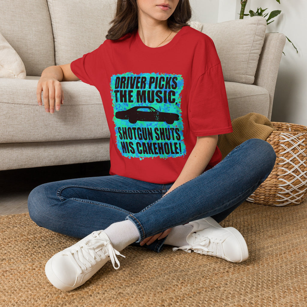 Driver Picks The Music … Grapic Tee
