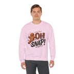 Gingerbread "Oh Snap!" Crewneck Sweatshirt