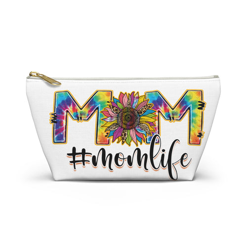 #MOMLIFE Tie-Dye Sunflower Accessory Pouch