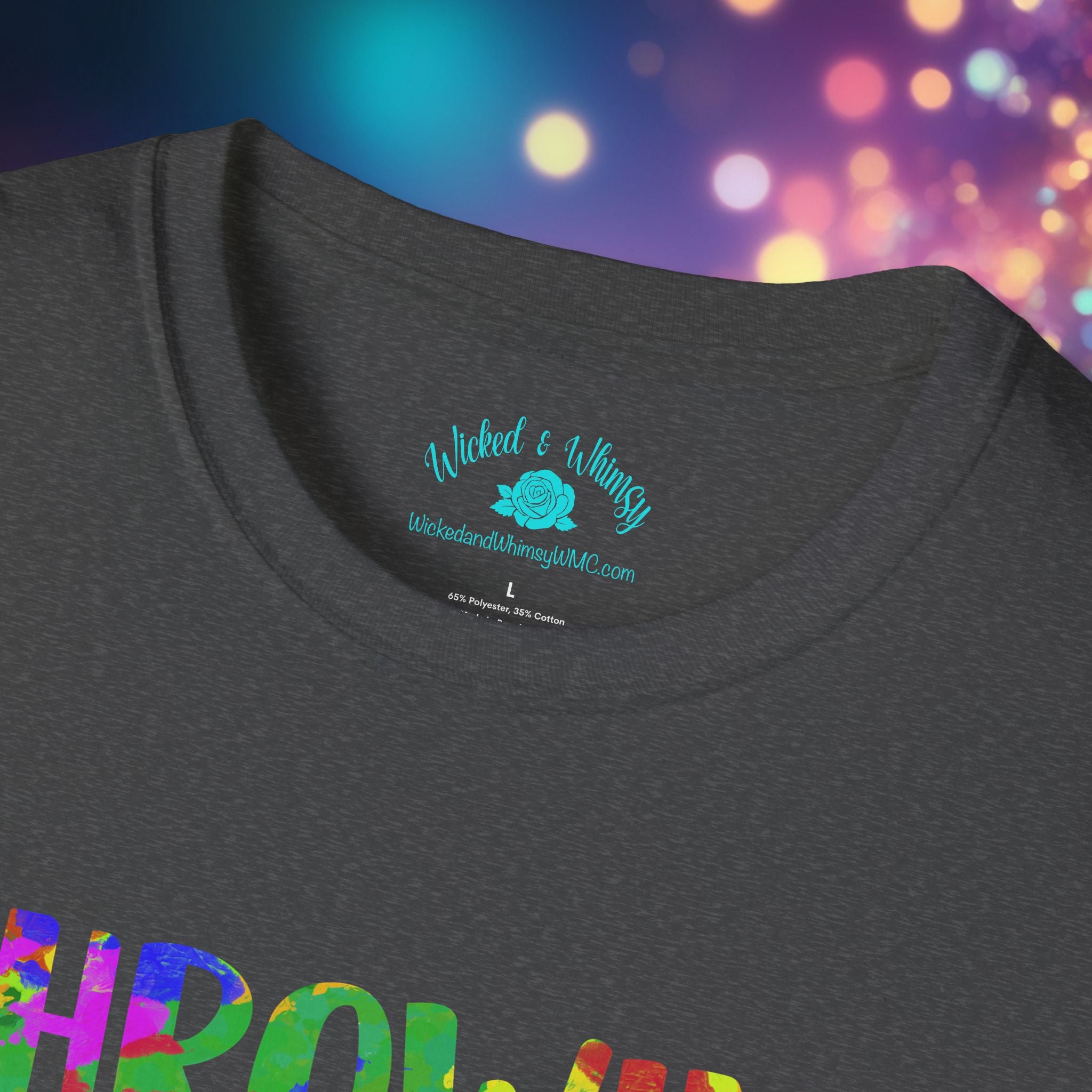 Throwing Sarcasm Around Like Confetti Graphic Tee