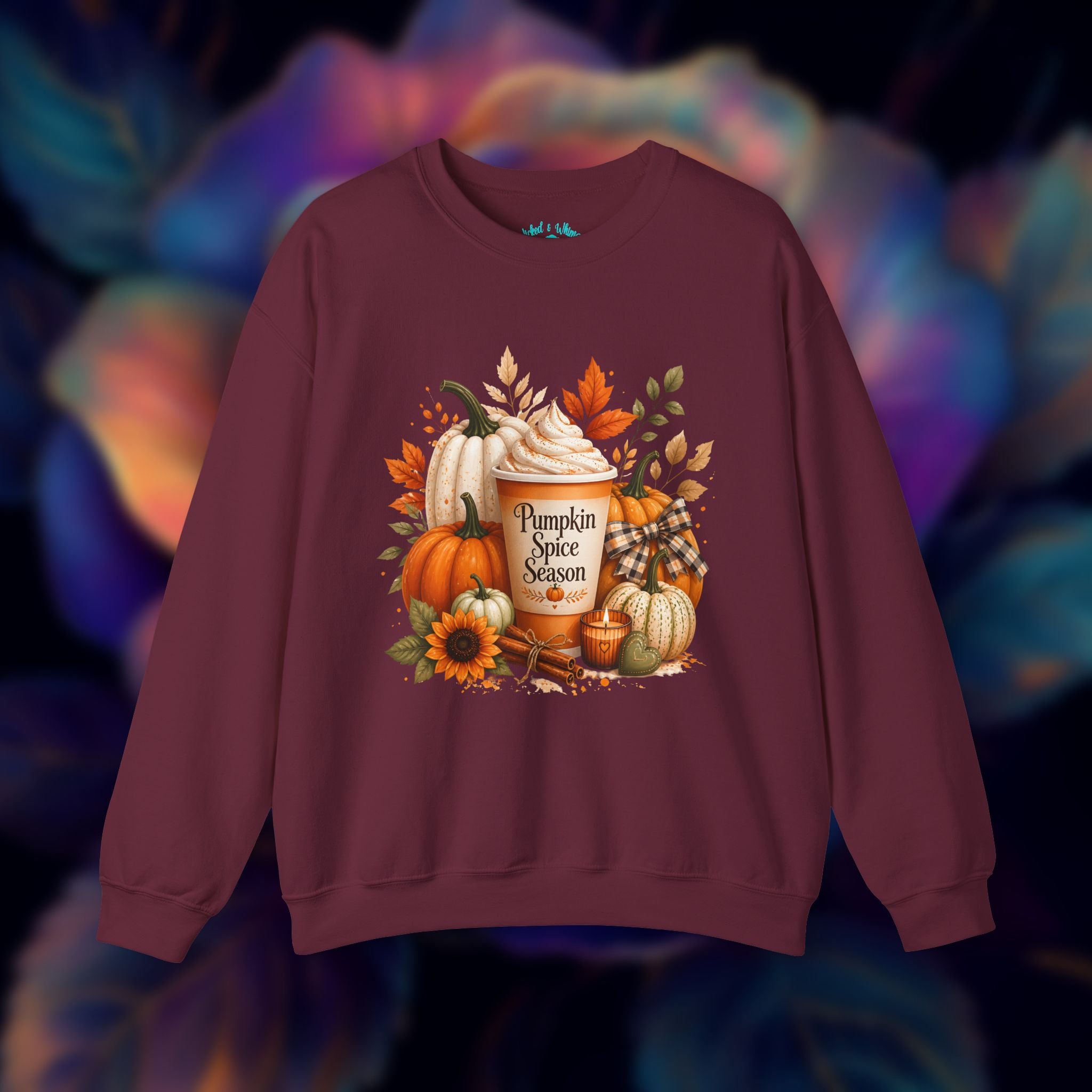 Pumpkin Spice Season Graphic Sweatshirt