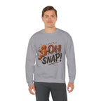 Gingerbread "Oh Snap!" Crewneck Sweatshirt