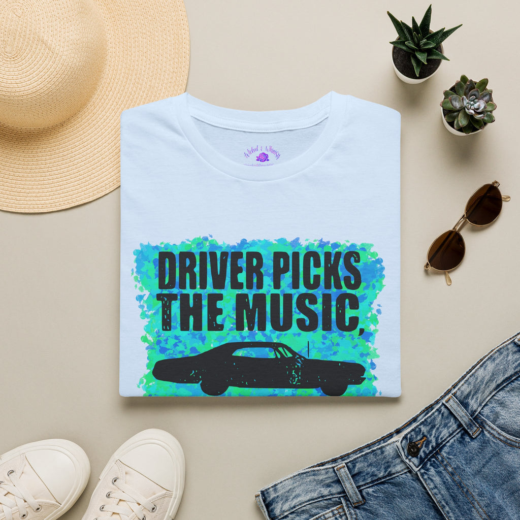 Driver Picks The Music … Grapic Tee