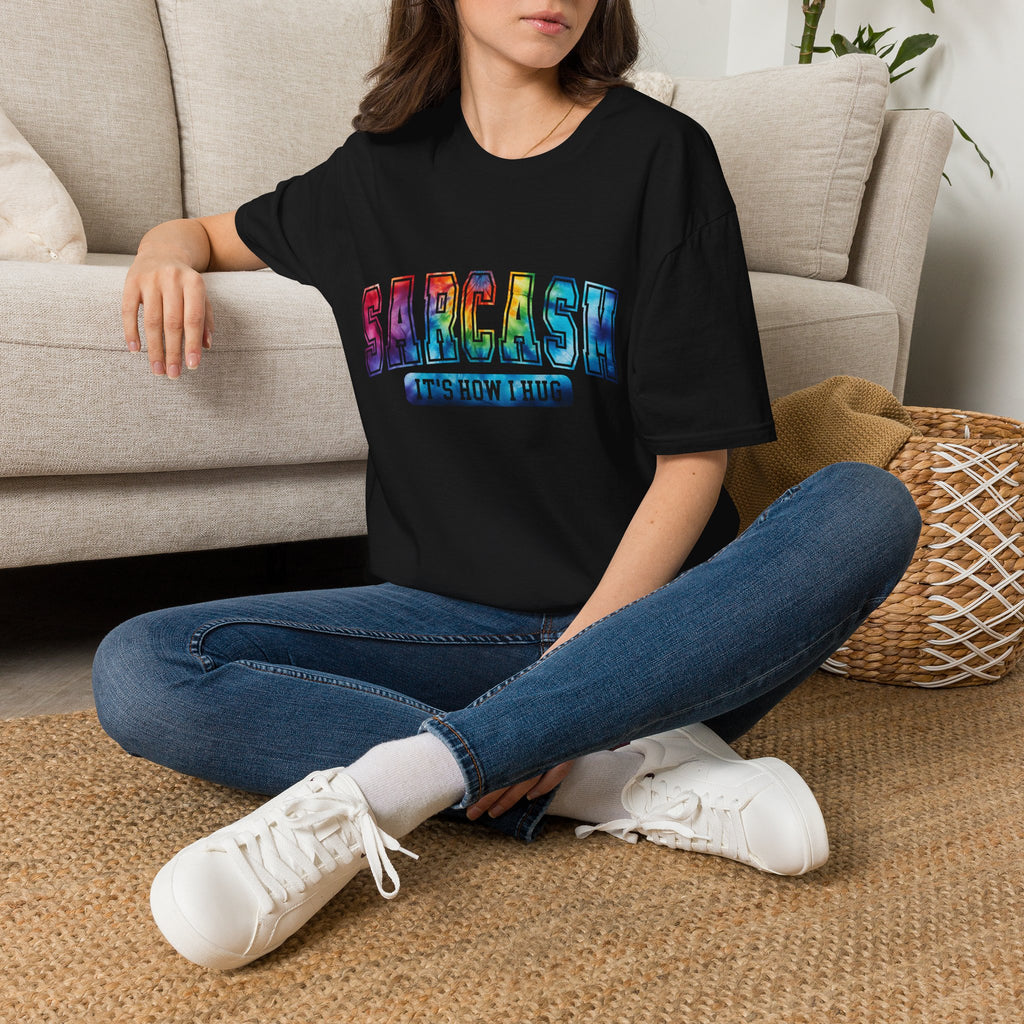 “Sarcasm: It’s How I Hug” Funny Graphic Tee