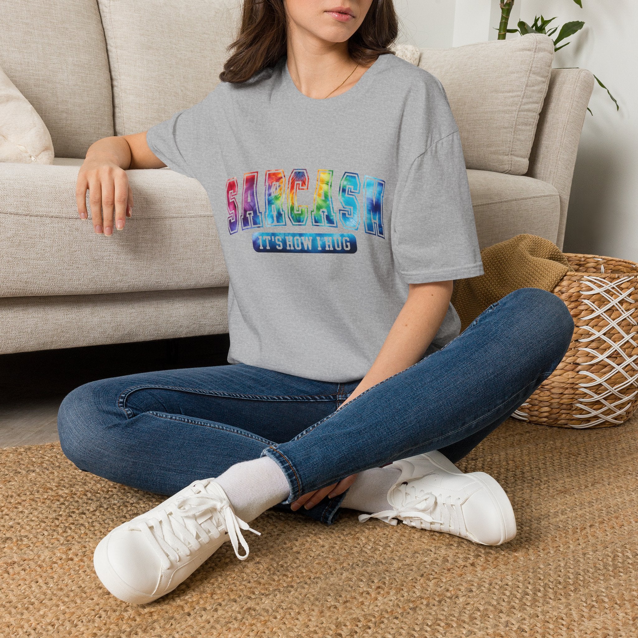 “Sarcasm: It’s How I Hug” Funny Graphic Tee