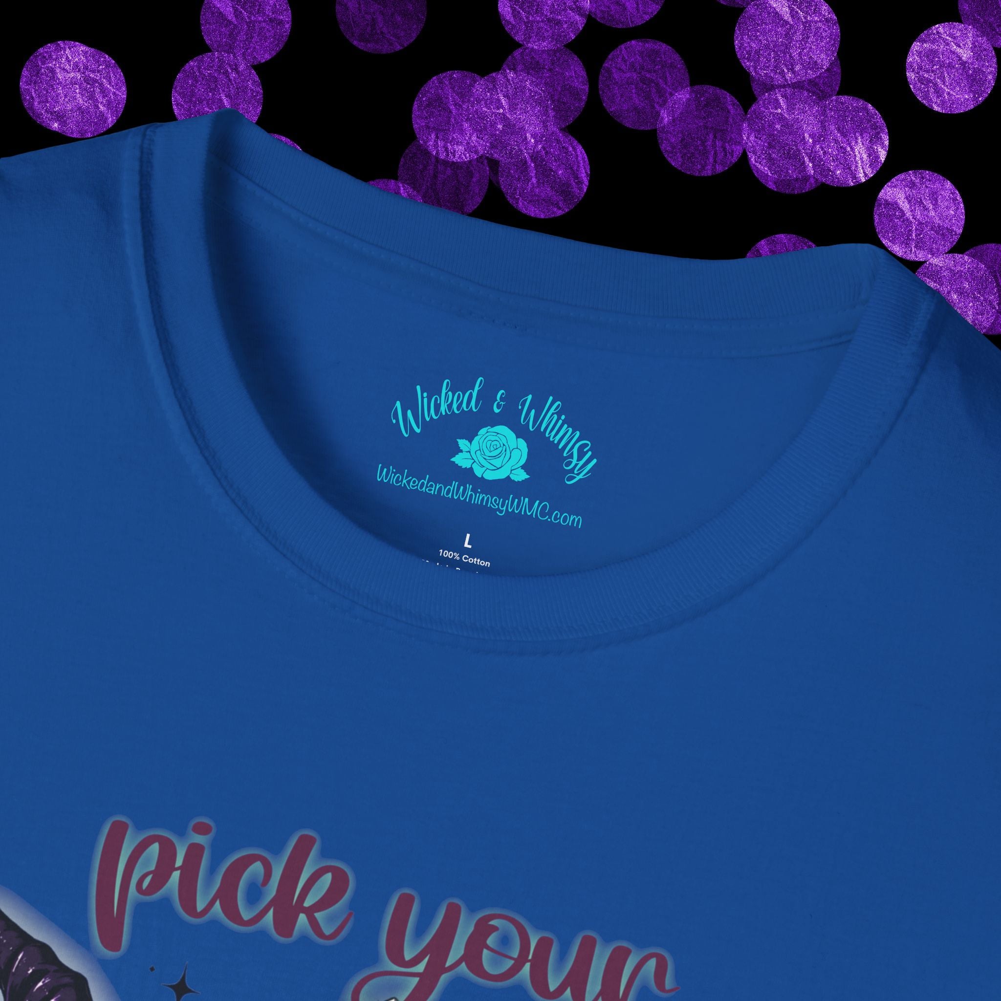Pick Your Poison Gothic Halloween Tee