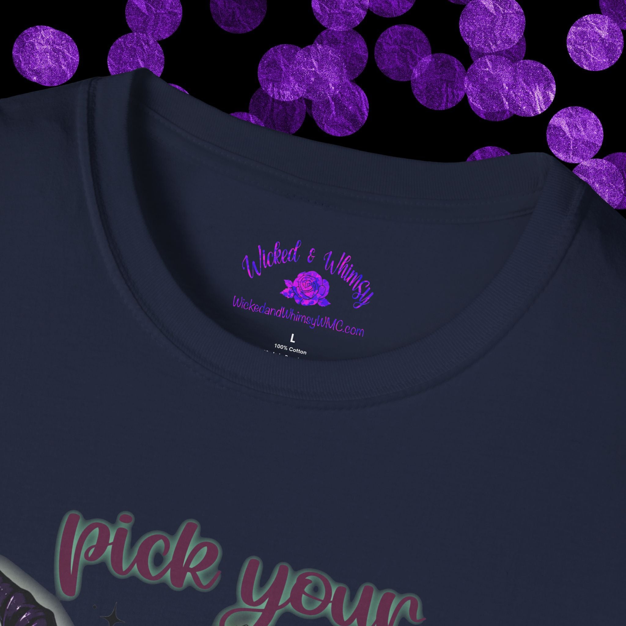 Pick Your Poison Gothic Halloween Tee