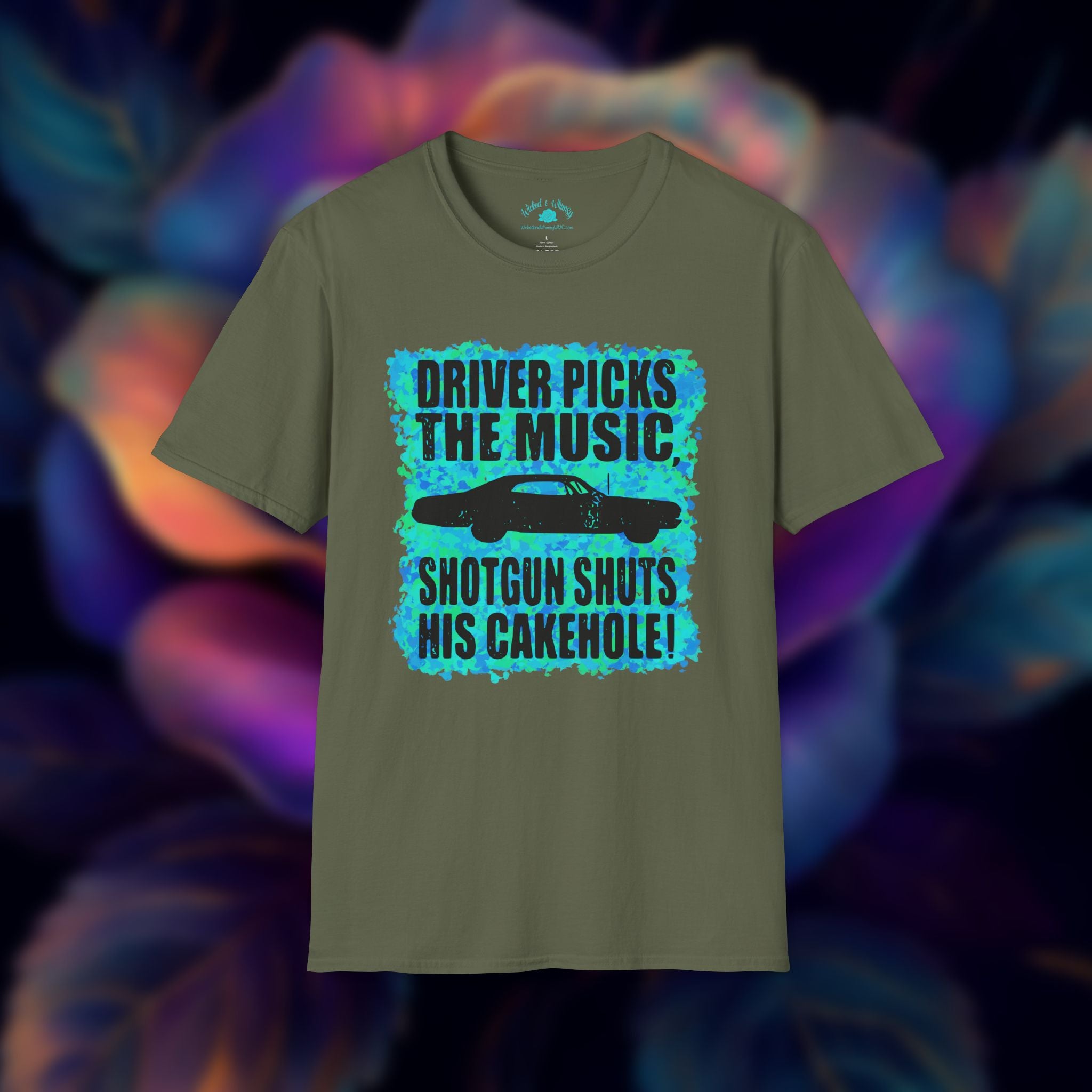 Driver Picks The Music … Grapic Tee
