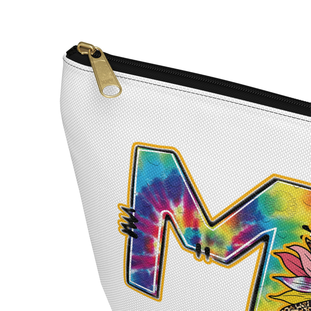 #MOMLIFE Tie-Dye Sunflower Accessory Pouch