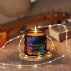 Aromatic Soy Candle — "Mom’s Last Name… Oh Look, It’s Our Last" Amber Jar (Multi-Size)