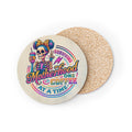 Coaster — "Surviving Motherhood One Coffee at a Time" Colorful Skeleton Mom Coaster
