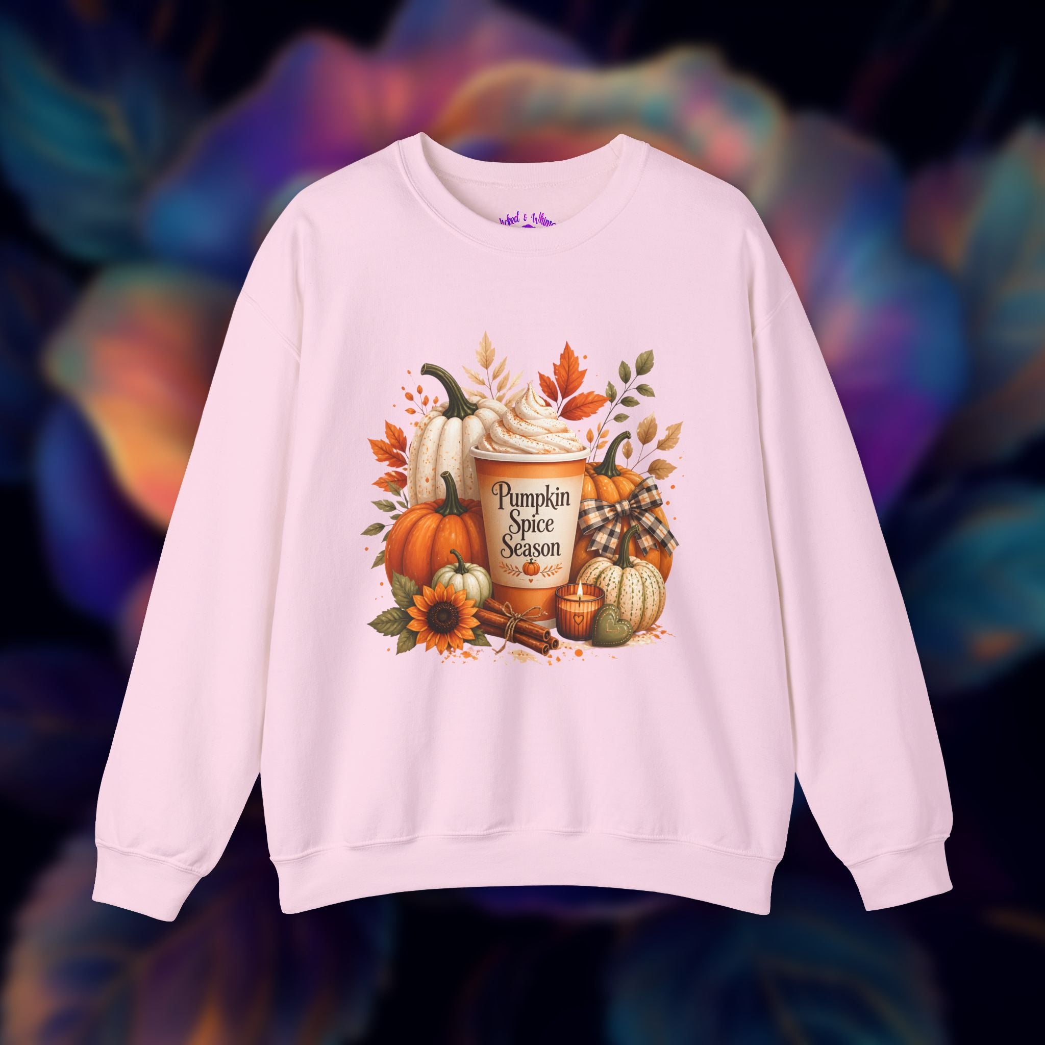 Pumpkin Spice Season Graphic Sweatshirt