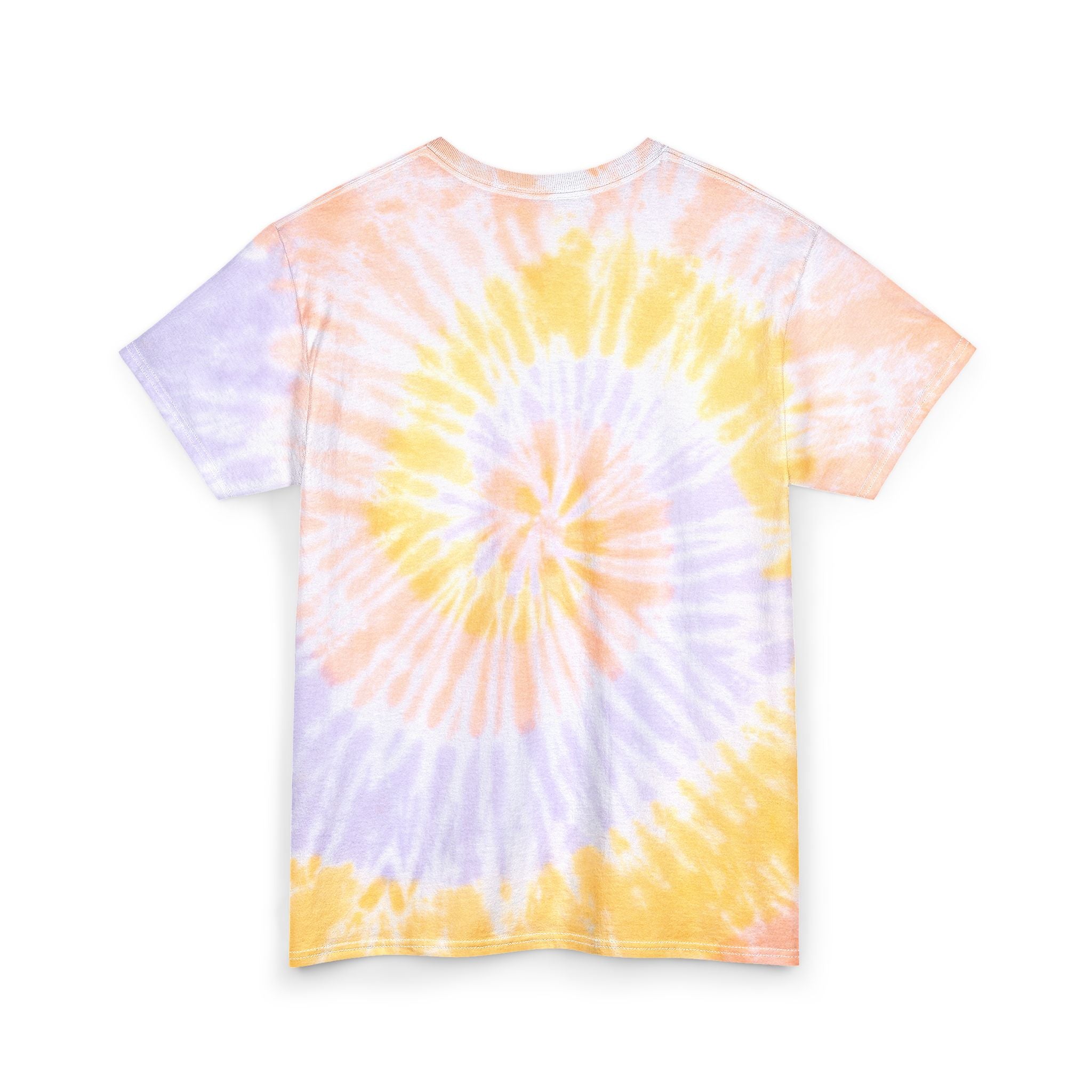 Hippie Soul Tie-Dye Tee — Peace Sign Sunflower Graphic Shirt