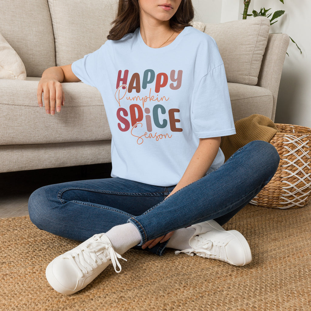 Happy Pumpkin Spice Season — Cozy Fall Graphic Tee