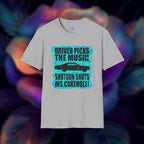Driver Picks The Music … Grapic Tee