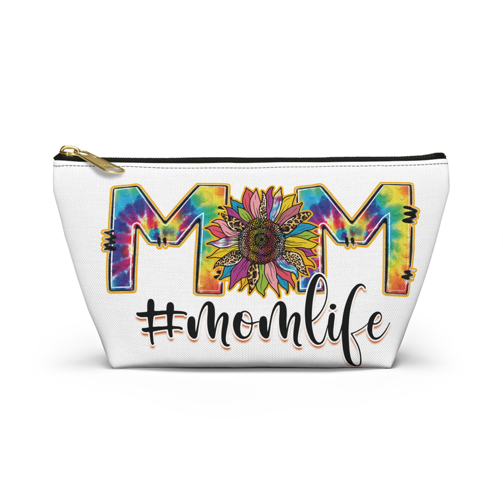 #MOMLIFE Tie-Dye Sunflower Accessory Pouch