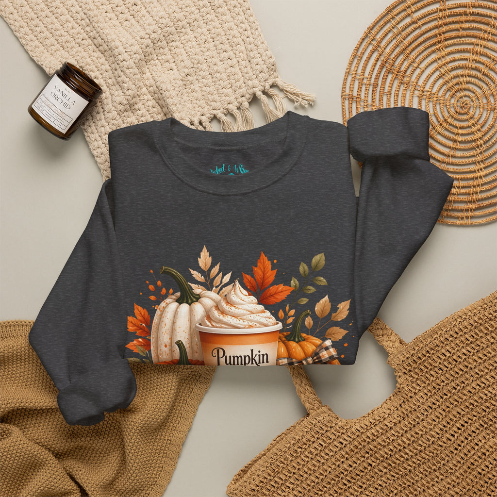Pumpkin Spice Season Graphic Sweatshirt