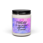 “Friday is My Second Favorite Fword” Scented Jar Candle (9 oz)