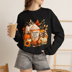 Pumpkin Spice Season Graphic Sweatshirt