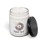 Hippie Soul Soy Candle — 9oz Scented Jar (Peace + Floral Aromas)