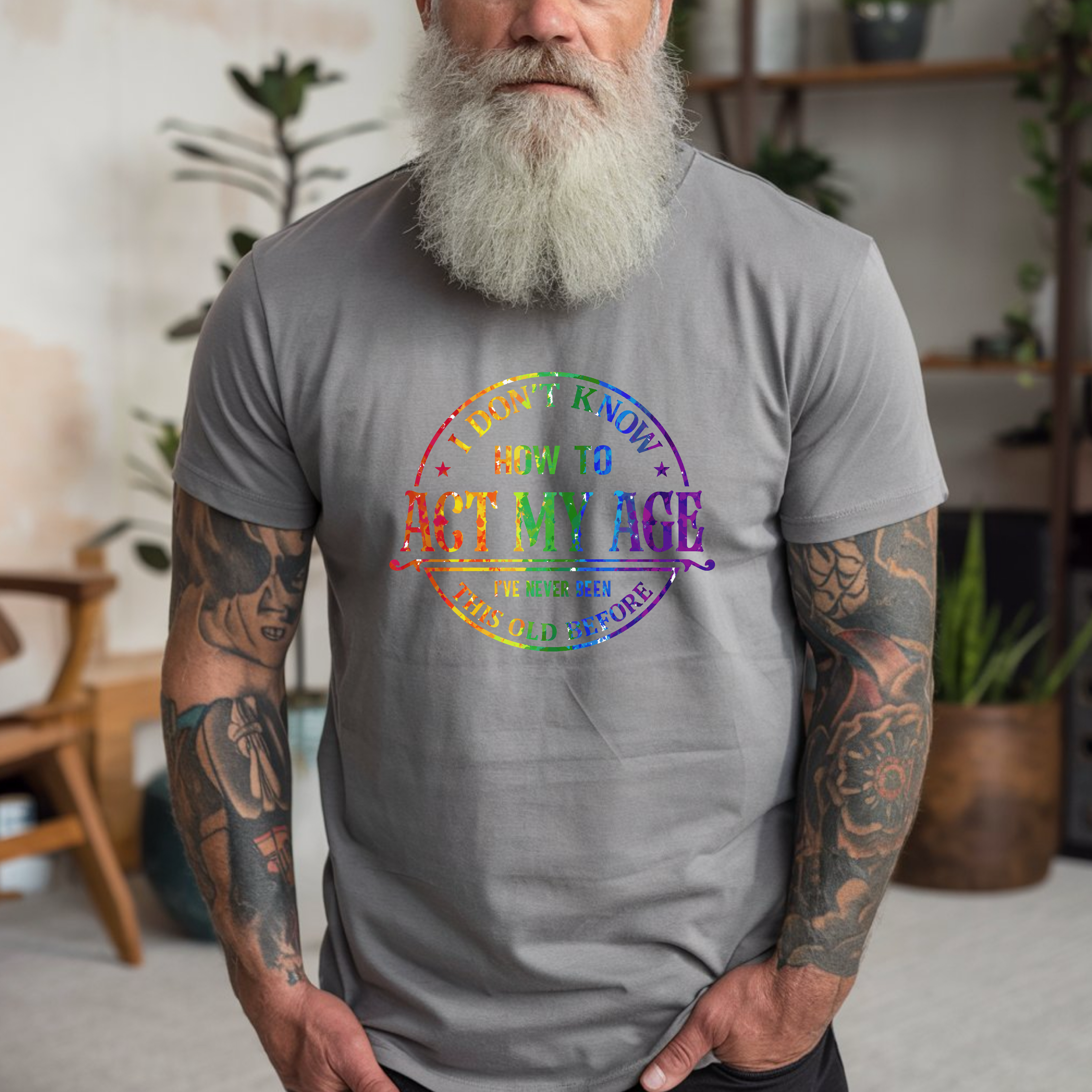 "I Don't Know How to Act My Age" Graphic Tee