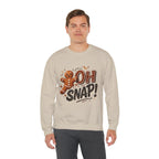 Gingerbread "Oh Snap!" Crewneck Sweatshirt