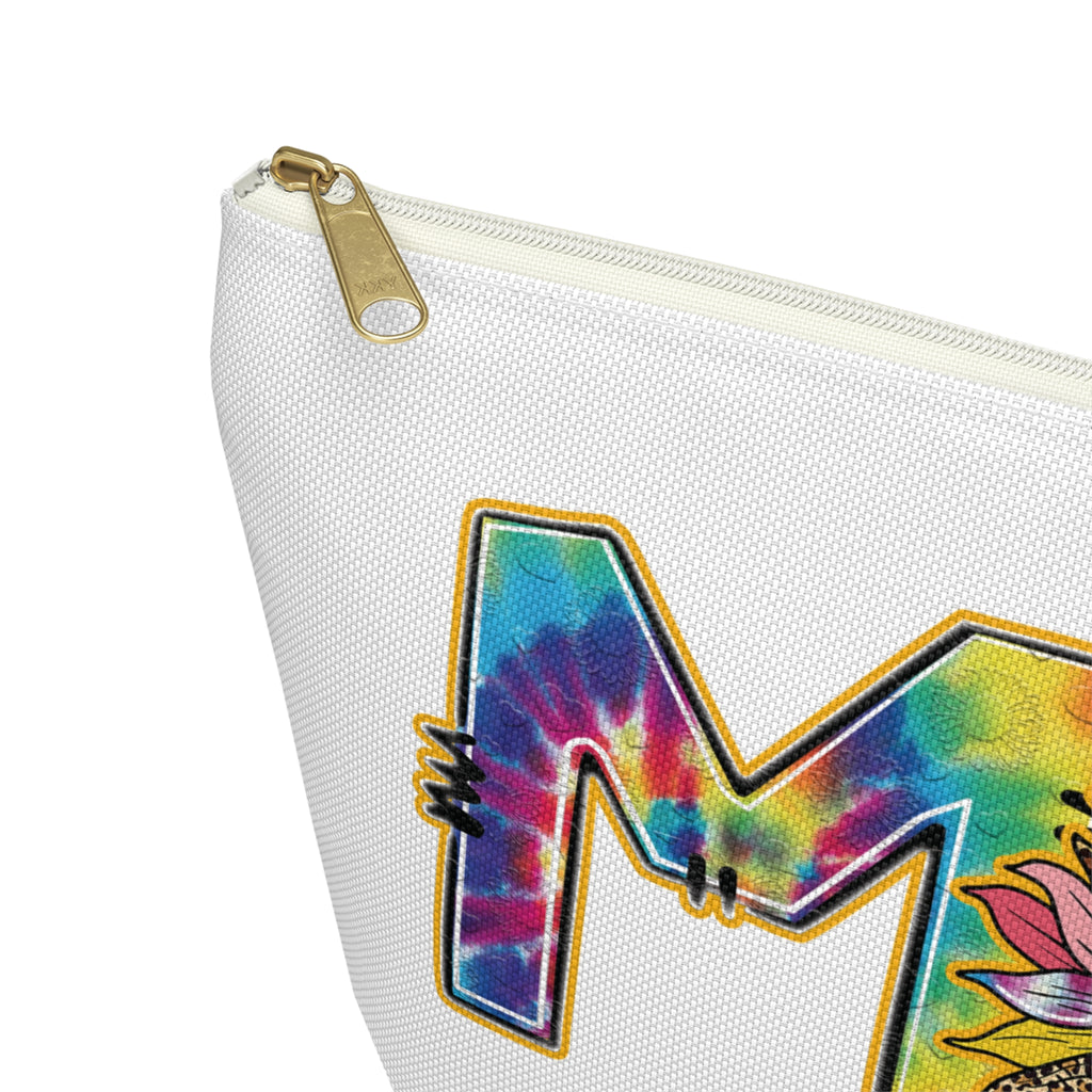 #MOMLIFE Tie-Dye Sunflower Accessory Pouch