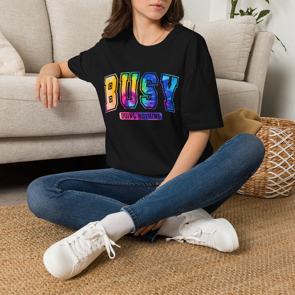 Busy Doing Nothing Graphic T-shirt