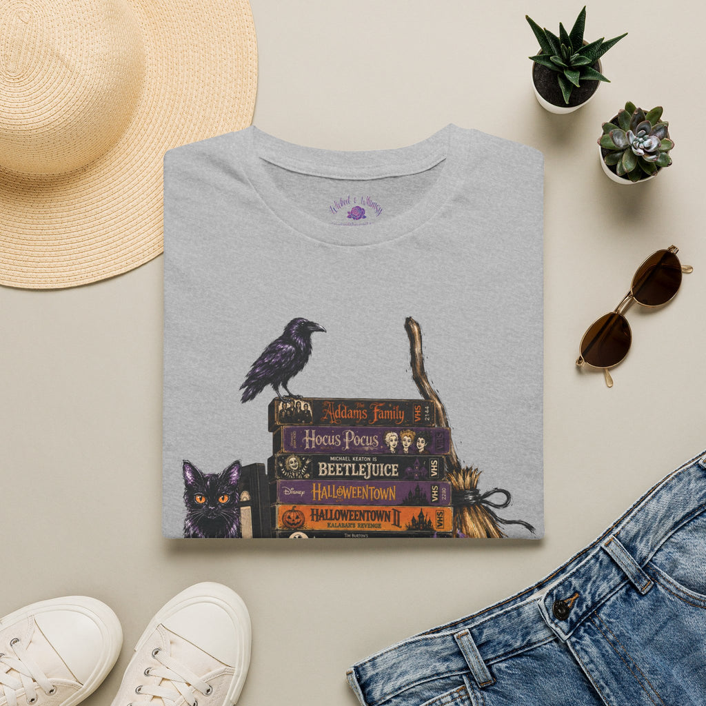 Spooky Season Halloween Movie VHS Graphic Tee