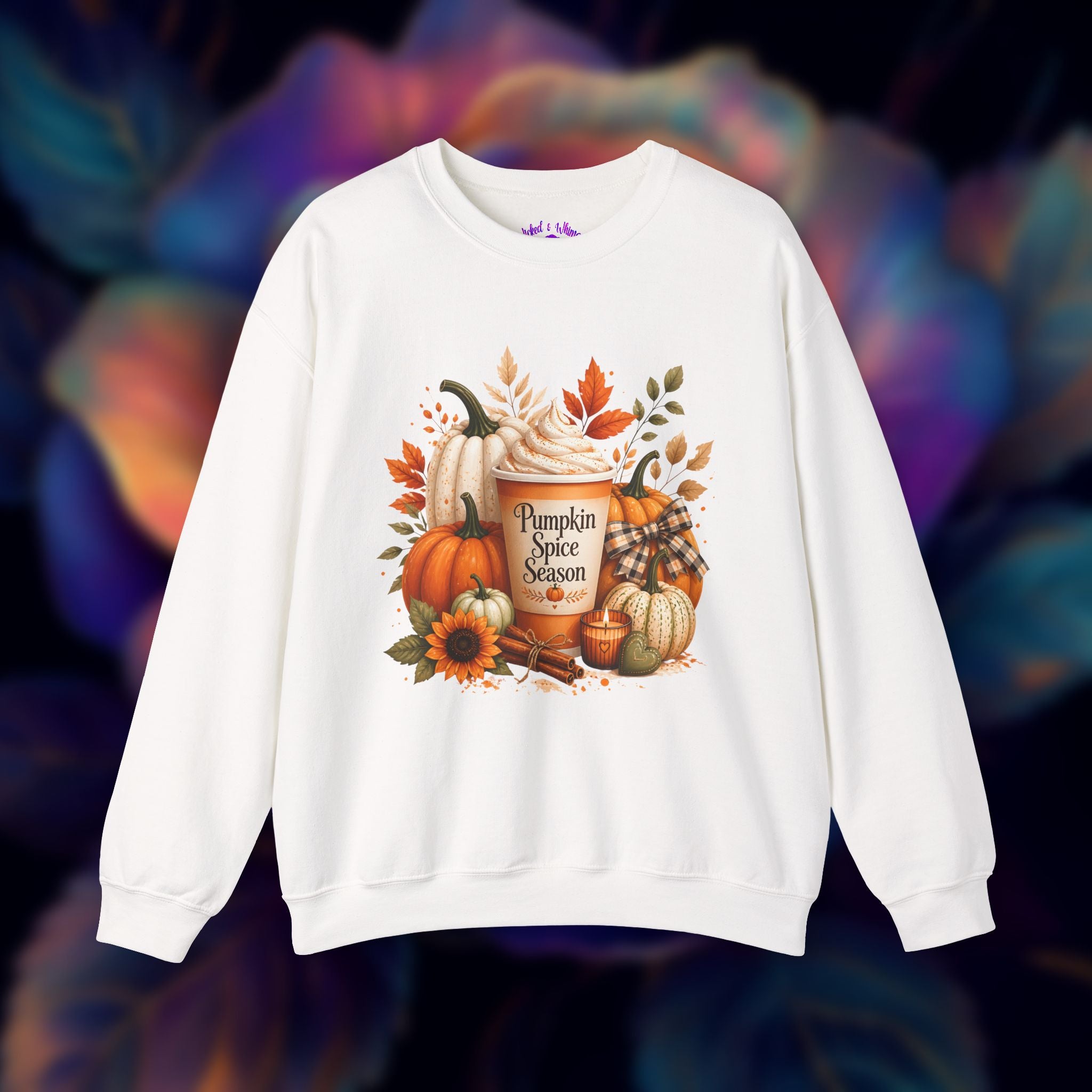 Pumpkin Spice Season Graphic Sweatshirt