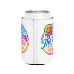 Can Cooler Sleeve — "Have The Day You Deserve" Colorful Positive Vibes