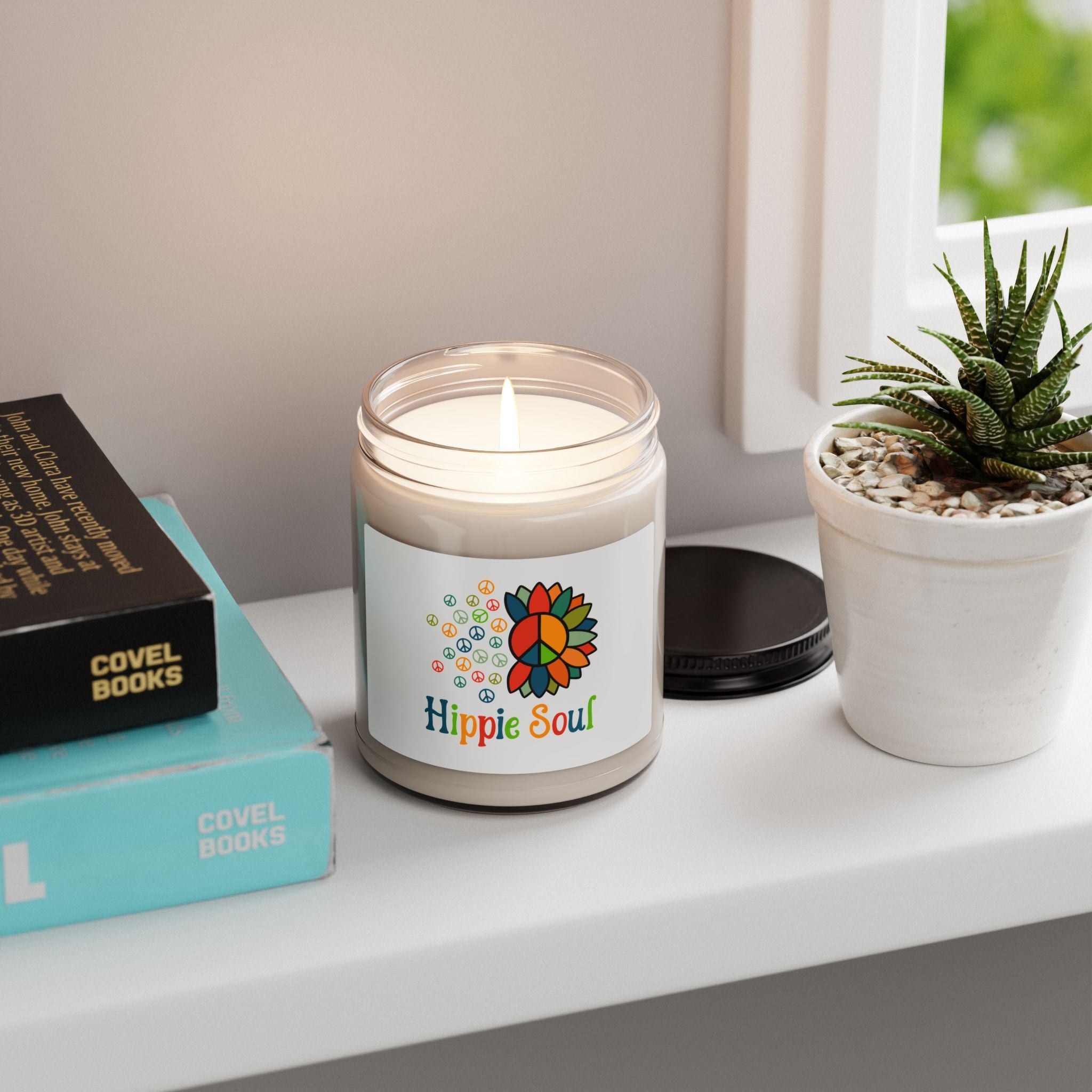 Hippie Soul Scented Soy Candle 2 — 9 oz Aromatherapy Jar