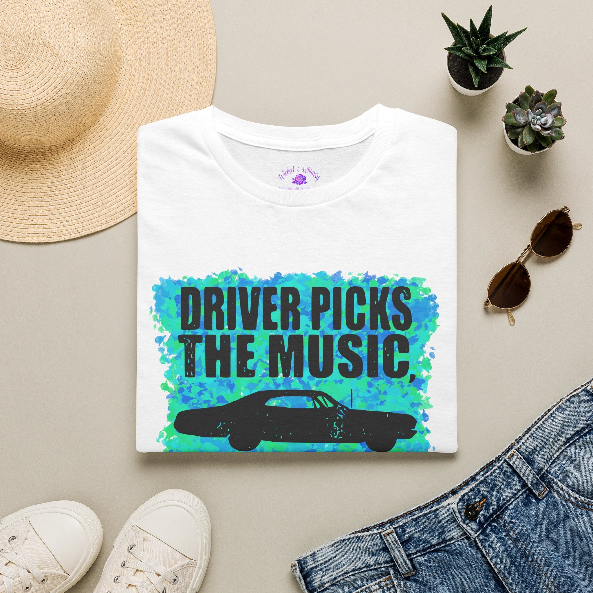 Driver Picks The Music … Grapic Tee