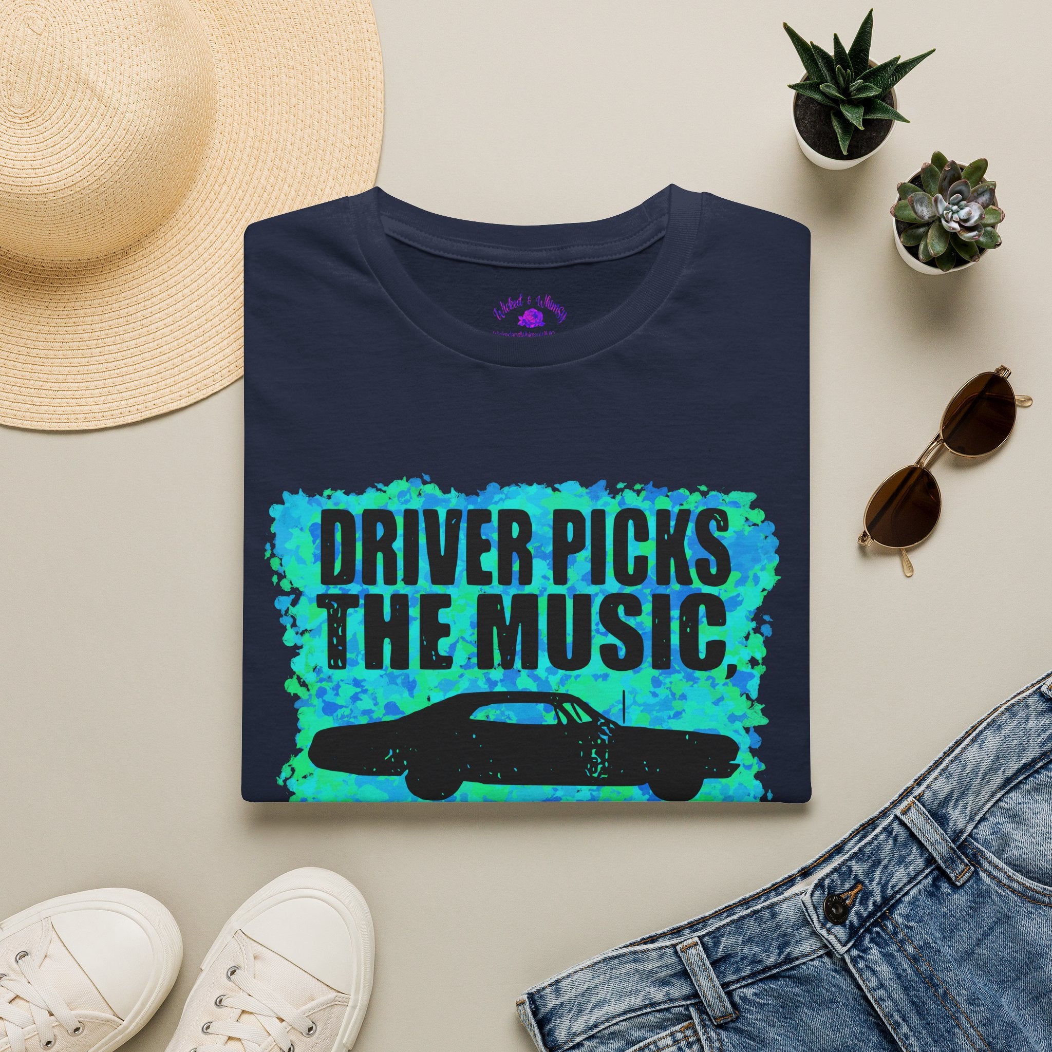 Driver Picks The Music … Grapic Tee
